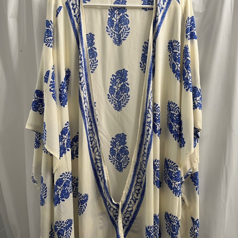 Paisley Boho Kimono Kaftan - Picture 8 of 10